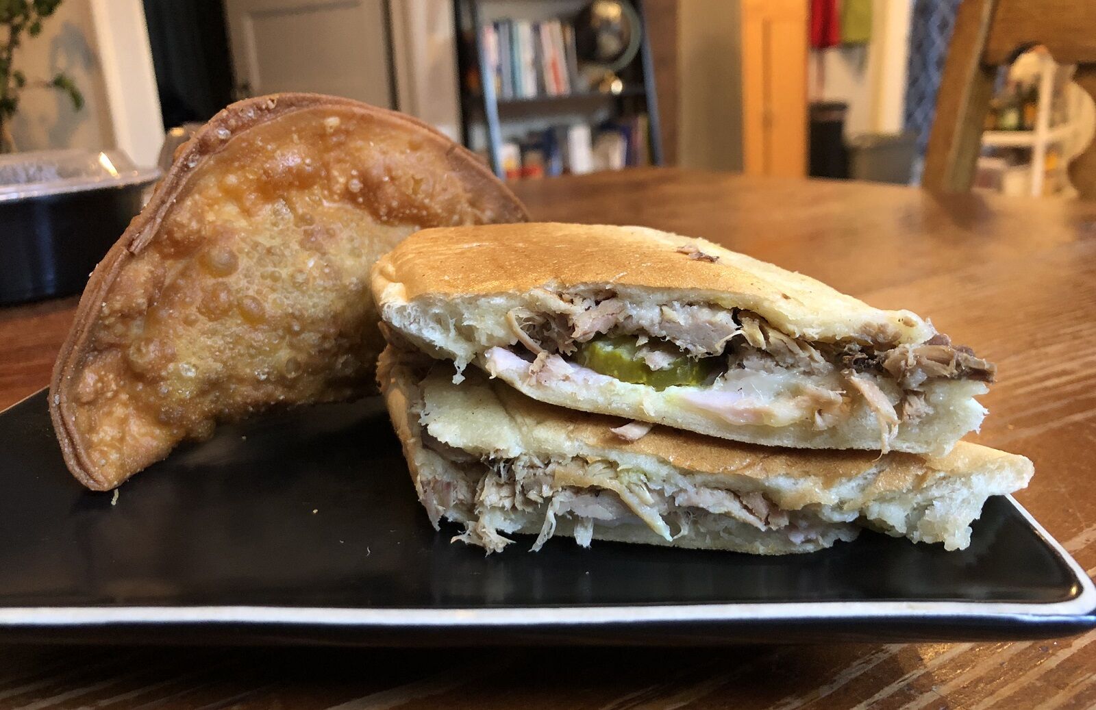 Cuban sandwich pastelillo Kiosko Latino